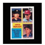 1984 Topps #4 1983 Highlights Nolan Ryan NM MT