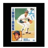 1984 Topps #48 Julio Franco NM MT
