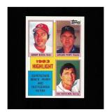 1984 Topps #6 1983 Superstars retire NM MT