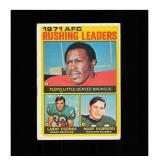 1972 Topps #1 AFC Rushing Leaders Clean Sharp Card