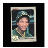 1983 Fleer #519 Rickey Henderson NM MT