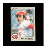 1983 Fleer #584 Johnny Bench NM MT