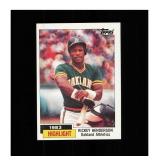 1984 Topps #2 Rickey Henderson NM MT