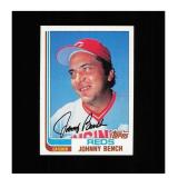 1982 Topps #400 Johnny Bench NM MT