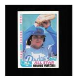 1982 Topps #345 Fernando Valenzuela NM MT