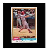 1981 Topps #201 Johnny Bench Clean Sharp Card