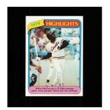 1980 Topps #2 Willie McCovey NM MT