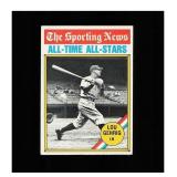 1976 Topps #341 Lou Gehrig Clean Sharp Card