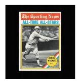 1976 Topps #344 Honus Wagner Clean Sharp Card