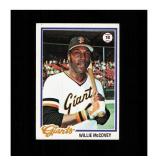 1978 Topps #34 Willie McCovey Clean Sharp Card