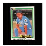 1981 Donruss #100 George Brett NM MT