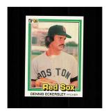 1981 Donruss #96 Dennis Eckersley NM MT