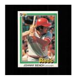 1981 Donruss #62 Johnny Bench NM MT