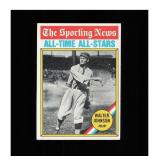 1976 Topps #349 Walter Johnson Clean Sharp Card