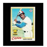 1978 Topps #72 Andre Dawson Clean Sharp Card