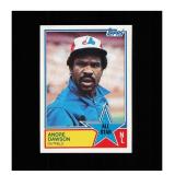 1983 Topps #402 Andre Dawson NM MT
