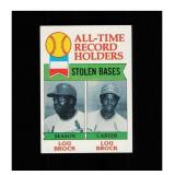 1979 Topps #415 All-Time Record Holders: Stolen Ba