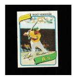 1980 Topps #482 Rickey Henderson ROOKIE Clean Shar