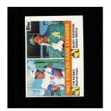 1984 Topps #134 1983 Stolen Base Leaders (Tim Rain