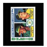 1984 Topps #156 Athletics Leaders / Checklist (Ric