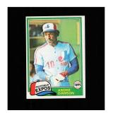 1981 Topps #125 Andre Dawson Clean Sharp Card
