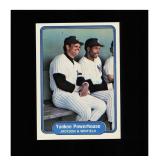 1982 Fleer #646a Yankee Powerhouse (Reggie Jackson