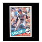 1985 Topps #493 Orel Hershiser ROOKIE NM MT