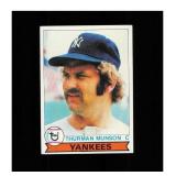 1979 Topps #310 Thurman Munson Clean Sharp Card