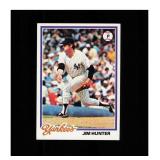 1978 Topps #460 Jim Hunter Clean Sharp Card