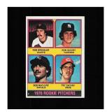 1976 Topps #599 1976 Rookie Pitchers (Rob Dressler