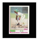 1982 Topps #610 Rickey Henderson NM MT