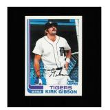 1982 Topps #105 Kirk Gibson NM MT