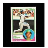 1983 Topps #180 Rickey Henderson NM MT