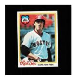 1978 Topps #270 Carlton Fisk Clean Sharp Card