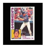 1984 Topps #596 Ryne Sandberg NM MT