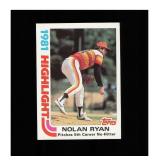1982 Topps #5 Nolan Ryan NM MT