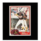 1981 Topps #370 Dave Winfield Clean Sharp Card