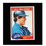 1981 Topps #480 Carlton Fisk Clean Sharp Card
