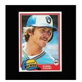 1981 Topps #515 Robin Yount Clean Sharp Card