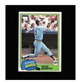 1981 Topps #504 Dale Murphy Clean Sharp Card