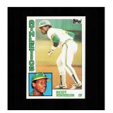 1984 Topps #230 Rickey Henderson NM MT