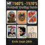 1940's to 1970's Football Cards