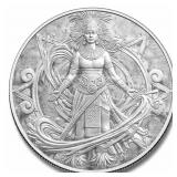 1oz Silver Coin Aztec Series - Water