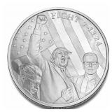 1oz Silver Coin - Pres. Donald J. Trump Fight