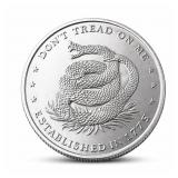 1oz Silver Coin - Don't Tread on Me