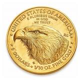 1/10oz Gold American Eagle (Any Date)