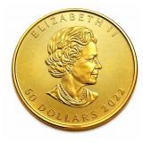 1oz Gold Canadian Maple Leaf .9999 (Any Date)
