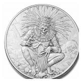 1oz Silver Coin Aztec Series - Death