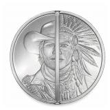 1oz Silver Coin - Divisible Western Warrior