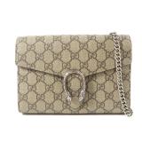 Gucci Painted Canvas Dionysus Small Silver...